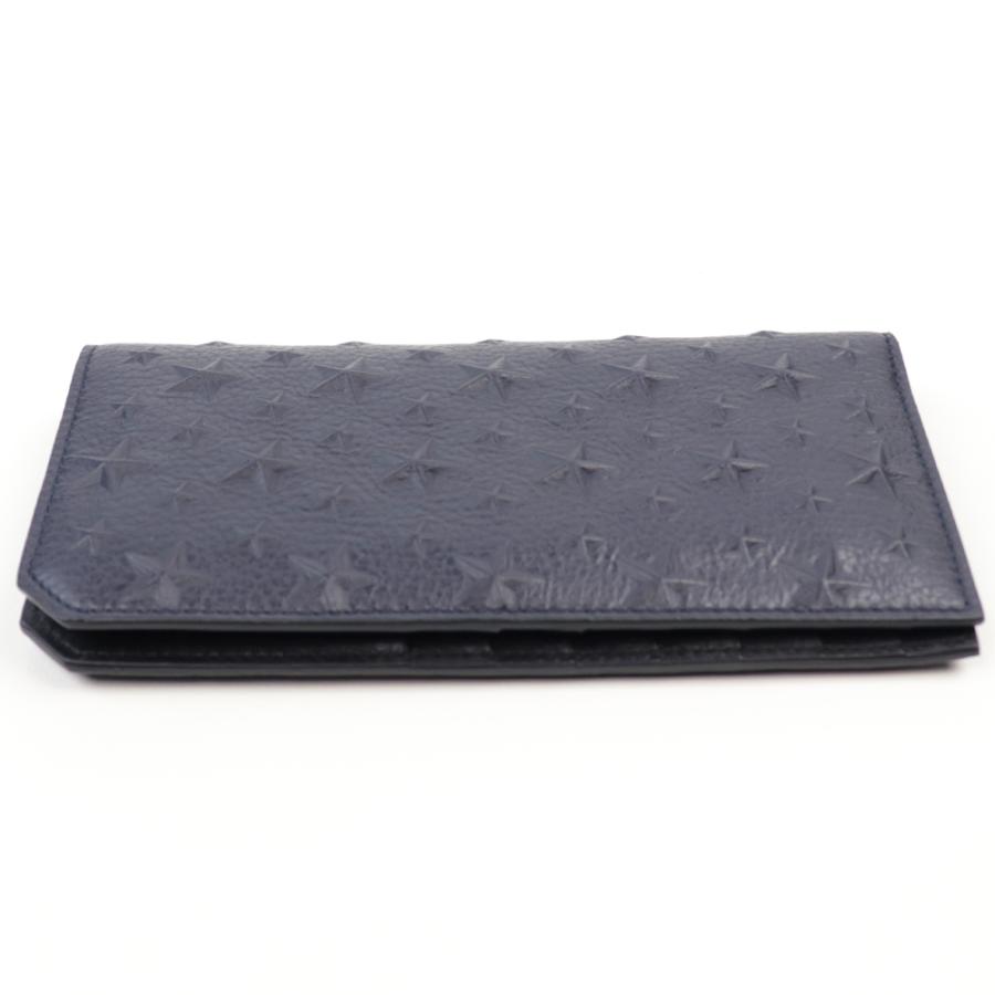 JIMMY CHOO ジミーチュウ 財布 長財布 Jimmy Choo NAVY クーパー JIMMY CHOO ジミーチュウ 財布 長財布 Jimmy Choo NAVY クーパー