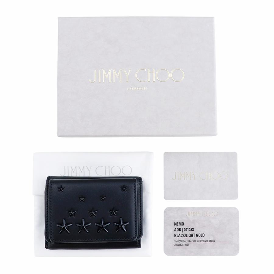 JIMMY CHOO ジミーチュウ 折財布 Jimmy Choo 三つ折り レザー 本 JIMMY CHOO ジミーチュウ 折財布 Jimmy Choo 三つ折り レザー 本
