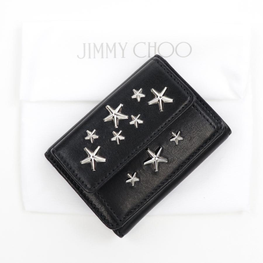 JIMMY CHOO ジミーチュウ 財布 三つ折り ミニ財布 コンパクト JIMMY CHOO ジミーチュウ 財布 三つ折り ミニ財布 コンパクト