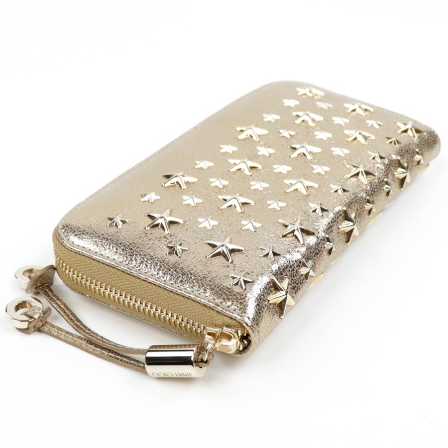 美品JIMMY CHOO ラウンドジップ　長財布　パイソン　イエロー 美品JIMMY CHOO ラウンドジップ長財布パイソンイエロー