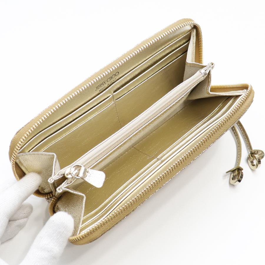 JIMMY CHOO ジミーチュウ 財布 長財布 Jimmy Choo ラウンド JIMMY CHOO ジミーチュウ 財布 長財布 Jimmy Choo ラウンド