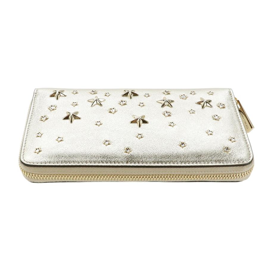 JIMMY CHOO（ジミーチュウ） 長財布 ピッパ ラウンドファスナー