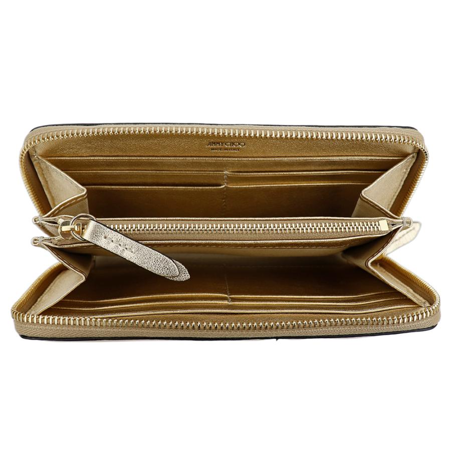 JIMMY CHOO（ジミーチュウ） 長財布 ピッパ ラウンドファスナー