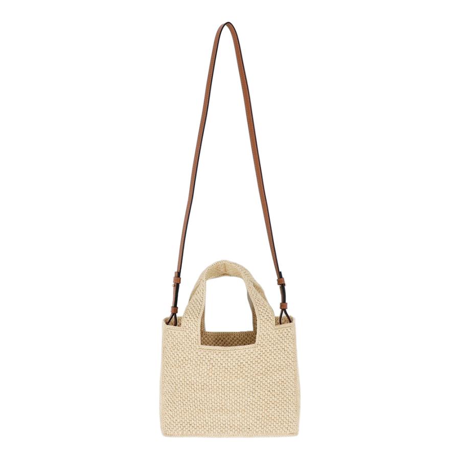 ロエベ バッグ フォント トート スモール ラフィア LOEWE FONT TOTE SMALL BAG A685B59X03 2123 NATURAL ナチュラル｜brandparks｜03