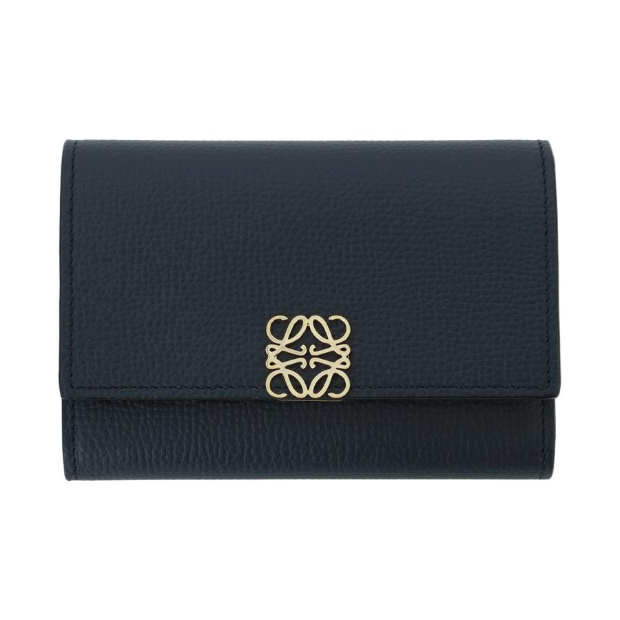 LOEWE（ロエベ） 三つ折り財布 ペブル 小銭入れ付き レディース