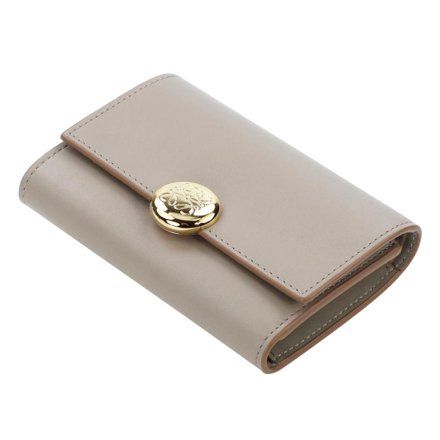 ロエベ 三つ折り財布 ぺブル バーティカル ウォレット LOEWE（ロエベ） 三つ折り財布 小銭入れ付き レディース ペブル