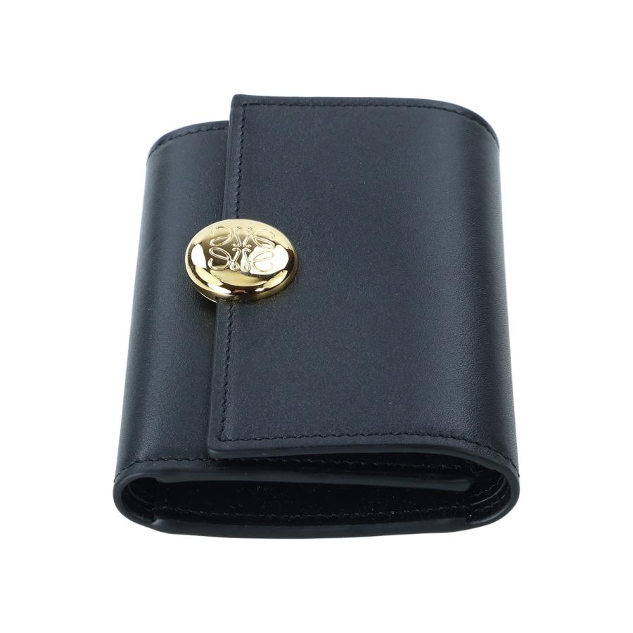 ロエベ 三つ折り財布 ぺブル バーティカル ウォレット LOEWE（ロエベ） 三つ折り財布 小銭入れ付き レディース ペブル
