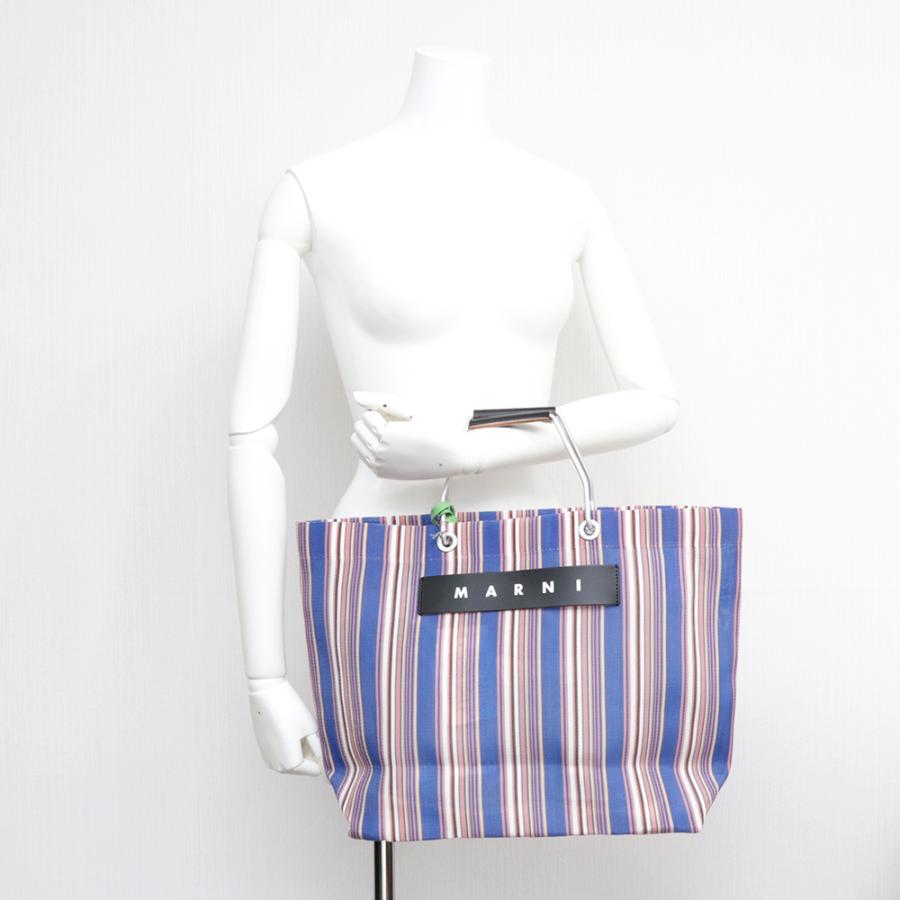 MARNI（マルニ） マルニフラワーカフェ トートバッグ ストライプ