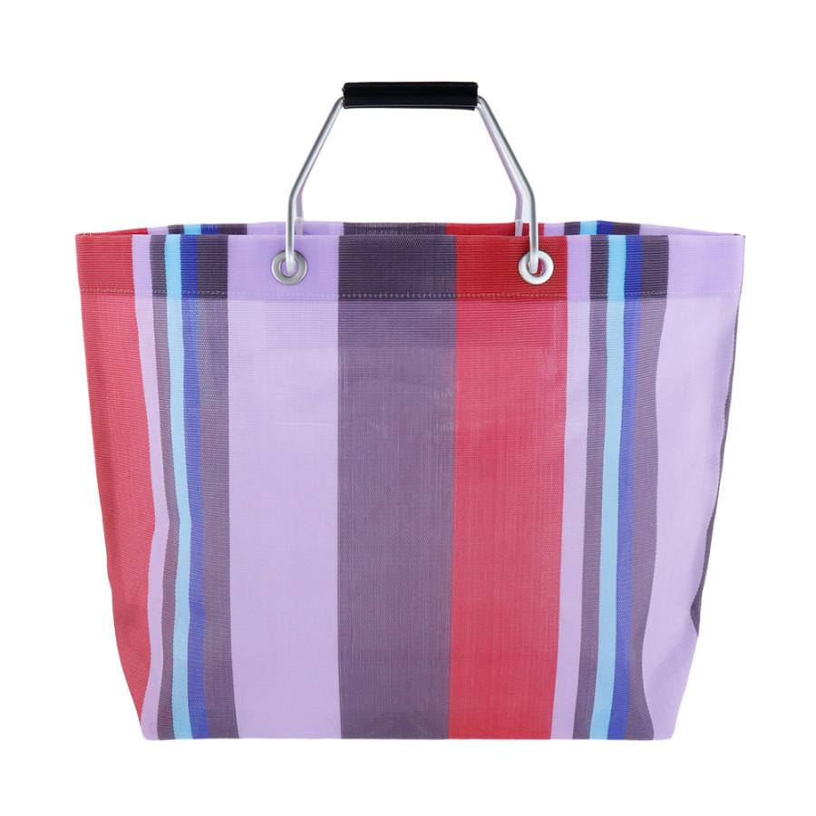 MARNI マルニフラワーカフェ トートバッグ ストライプ メッシュ MARNI マルニフラワーカフェ トートバッグ ストライプ メッシュ