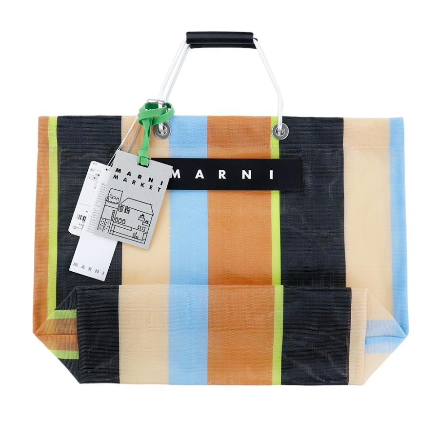 MARNI マルニフラワーカフェ トートバッグ ストライプバッグ MARNI マルニフラワーカフェ トートバッグ ストライプバッグ