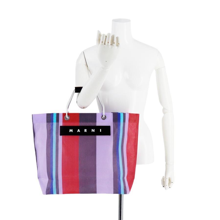 MARNI マルニフラワーカフェ トートバッグ ストライプバッグ MARNI マルニフラワーカフェ トートバッグ ストライプバッグ