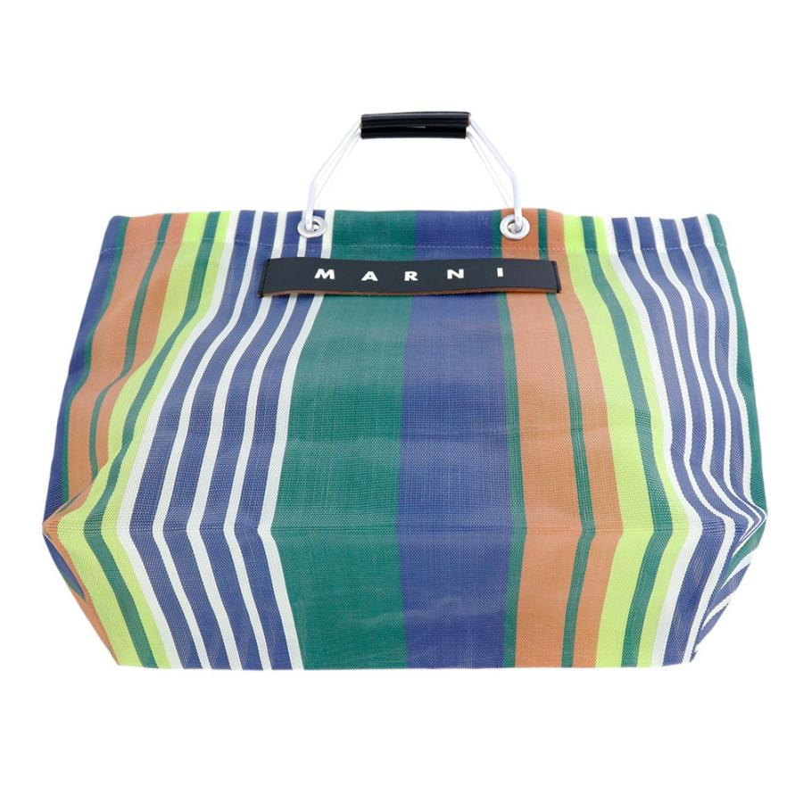 MARNI マルニフラワーカフェ トートバッグ ストライプバッグ MARNI マルニフラワーカフェ トートバッグ ストライプバッグ