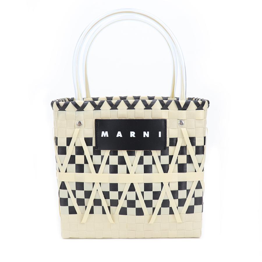 MARNI マルニ バッグ Marni Market ステンシルバッグ ブラック MARNI マルニ バッグ Marni Market ステンシルバッグ ブラック
