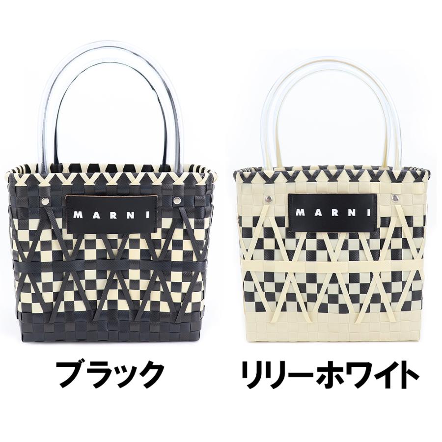 MARNI マルニ バッグ Marni Market ステンシルバッグ ブラック MARNI マルニ バッグ Marni Market ステンシルバッグ ブラック