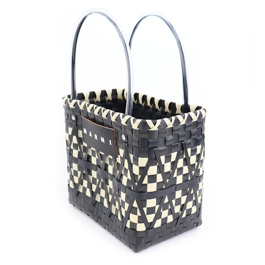 MARNI マルニ バッグ Marni Market ステンシルバッグ ブラック MARNI マルニ バッグ Marni Market ステンシルバッグ ブラック