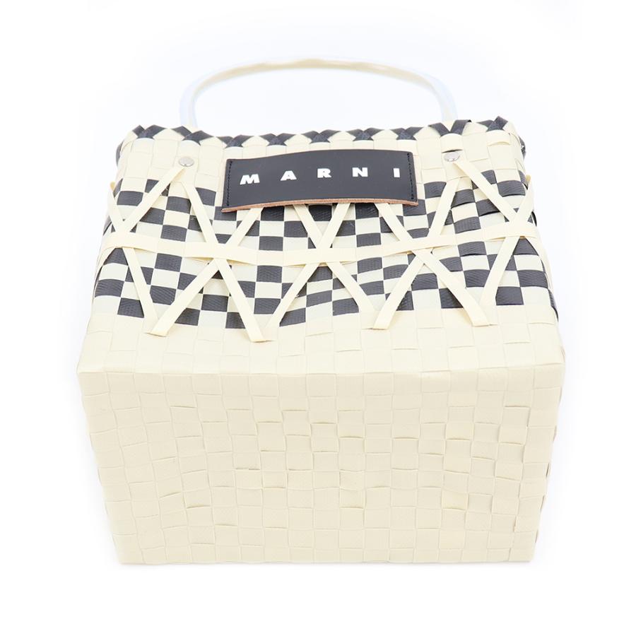 MARNI マルニ バッグ Marni Market ステンシルバッグ ホワイト MARNI マルニ バッグ Marni Market ステンシルバッグ ホワイト