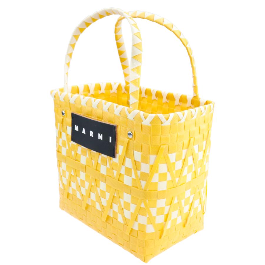 MARNI マルニ バッグ Marni Market ステンシルバッグ マスタード MARNI マルニ バッグ Marni Market ステンシルバッグ マスタード