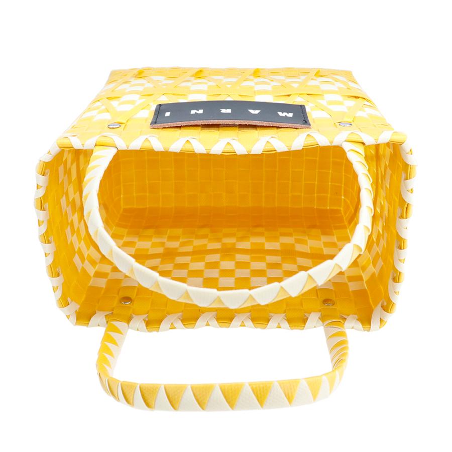 MARNI マルニ バッグ Marni Market ステンシルバッグ マスタード MARNI マルニ バッグ Marni Market ステンシルバッグ マスタード