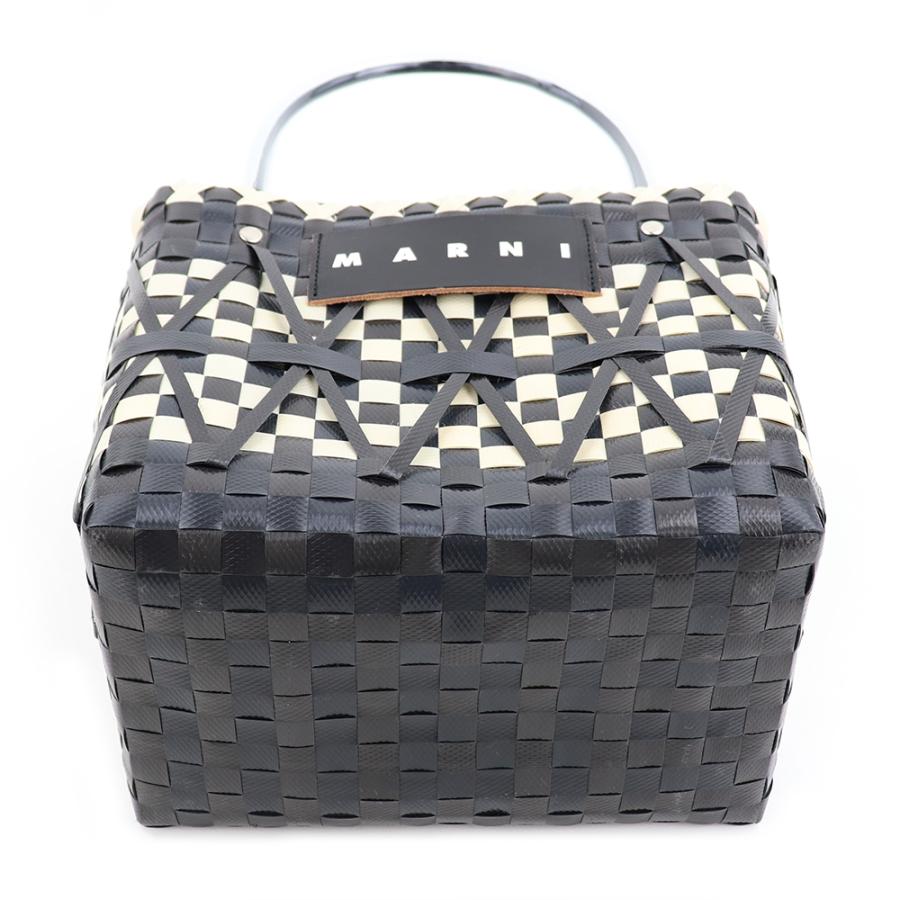 MARNI マルニ バッグ Marni Market ステンシルバッグ ブラック MARNI マルニ バッグ Marni Market ステンシルバッグ ブラック