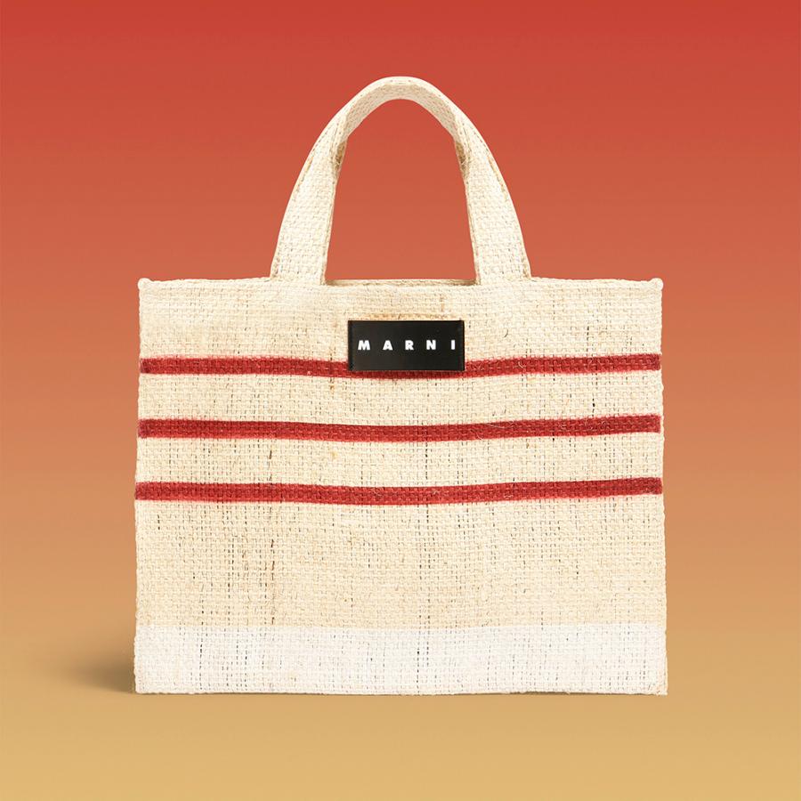 MARNI マルニ バッグ ストローバッグ カナパ スモール MARNI マルニ バッグ ストローバッグ カナパ スモール