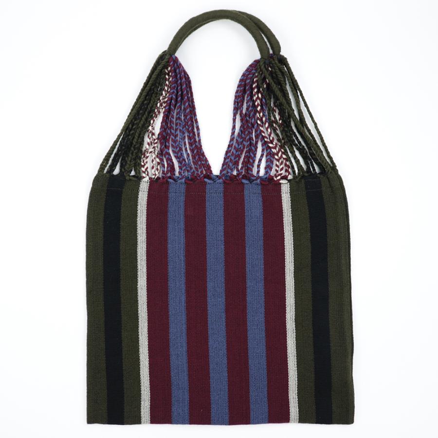 MARNI マルニフラワーカフェ ハンモックバッグ ストライプ モス MARNI マルニフラワーカフェ ハンモックバッグ ストライプ モス
