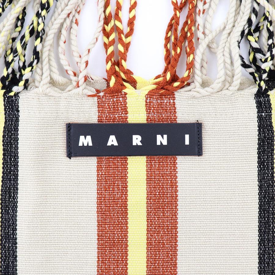 マルニ バッグ ハンモックバッグ MARNI マルニフラワーカフェ エクリュ STW20 トートバッグ ベージュ マルニマーケット｜brandparks｜03