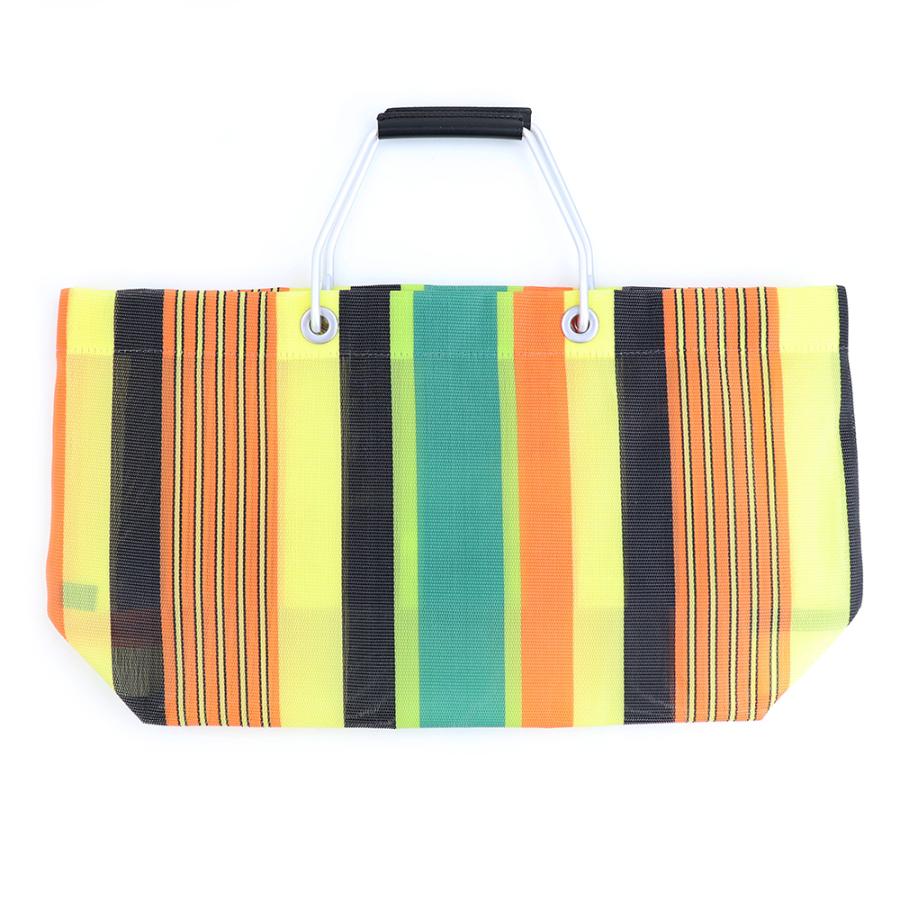 MARNI マルニフラワーカフェ トートバッグ ミニ ストライプ MARNI マルニフラワーカフェ トートバッグ ミニ ストライプ