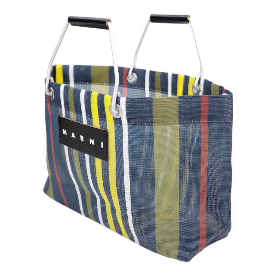 MARNI（マルニ） トートバッグ ストライプバッグミニ マルニフラワー