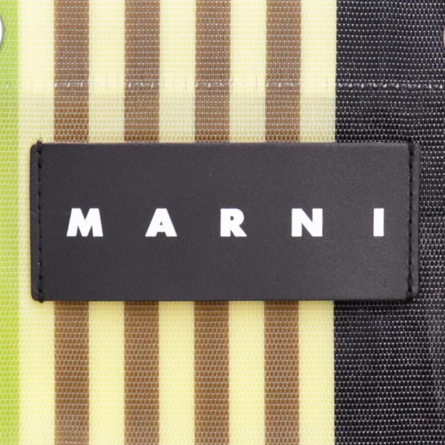 MARNI（マルニ） トートバッグ ストライプバッグミニ マルニフラワー