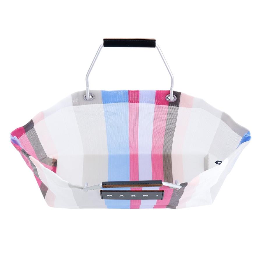MARNI（マルニ） トートバッグ ストライプバッグミニ マルニフラワー