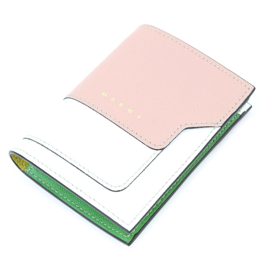 MARNI マルニ ミニ財布 MARNI（マルニ） 財布 財布 二つ折り財布 ベージュクォーツ コンパクト