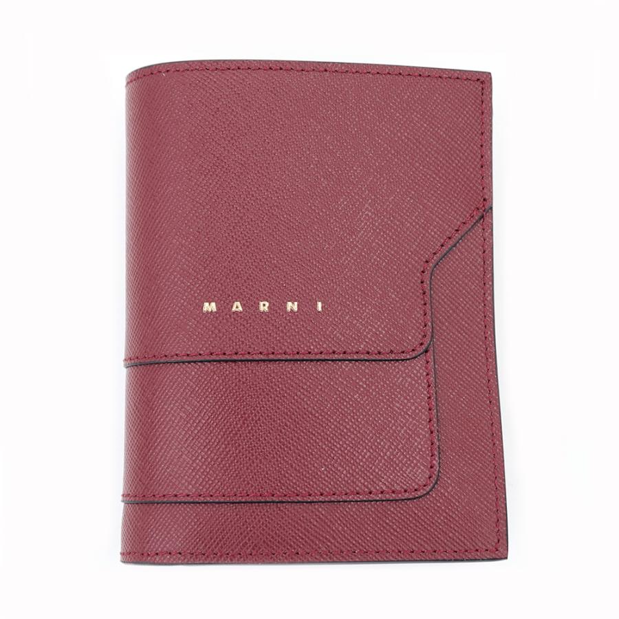 MARNI マルニ 財布 折財布 ルビーレッド PFMOQ14U07 LV520 Z468N MARNI マルニ 財布 折財布 ルビーレッド PFMOQ14U07 LV520 Z468N