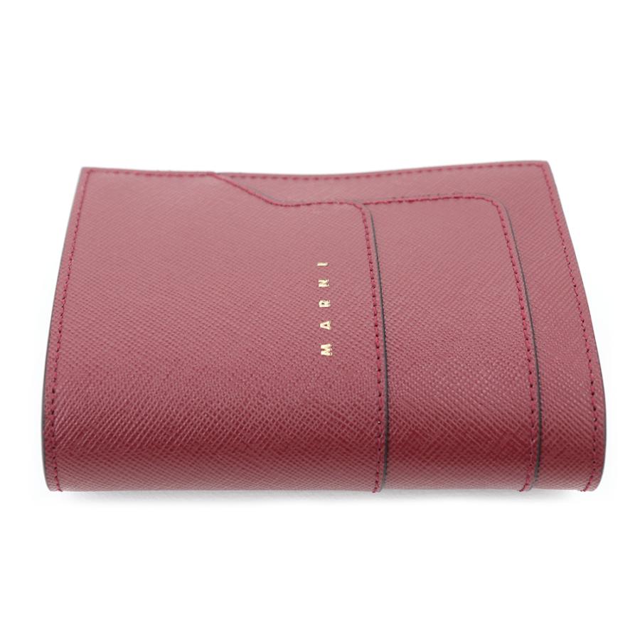 MARNI マルニ 財布 折財布 ルビーレッド PFMOQ14U07 LV520 Z468N MARNI マルニ 財布 折財布 ルビーレッド PFMOQ14U07 LV520 Z468N