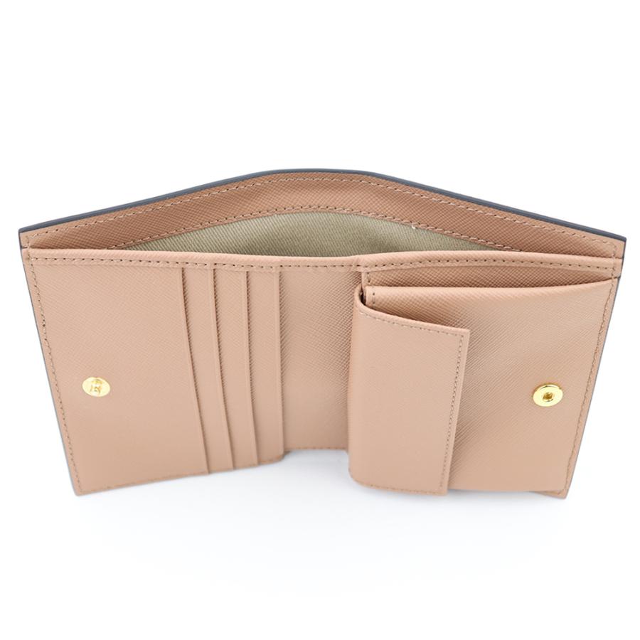 MARNI マルニ 財布 二つ折り財布 ブラウンシュガー ベージュ MARNI マルニ 財布 二つ折り財布 ブラウンシュガー ベージュ