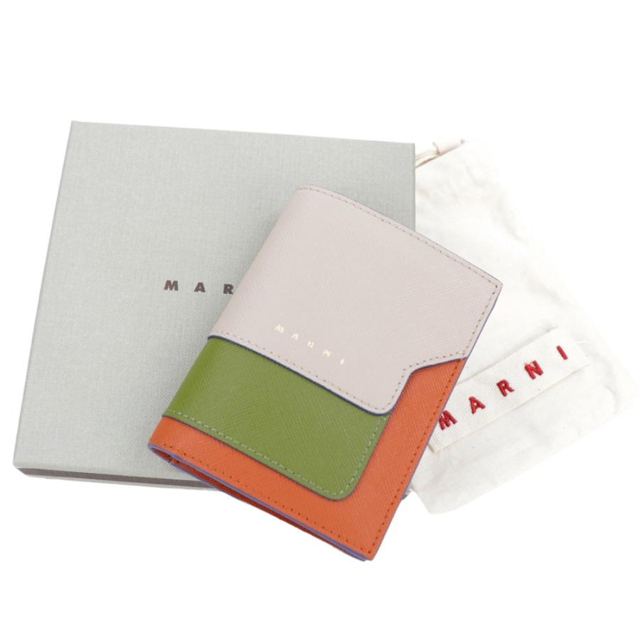 MARNI マルニ 財布 二つ折り ミニ財布 コンパクトウォレット MARNI マルニ 財布 二つ折り ミニ財布 コンパクトウォレット