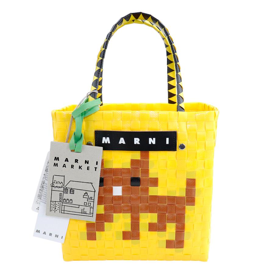 MARNI マルニフラワーカフェ バッグ ピクニックバッグ アニマル MARNI マルニフラワーカフェ バッグ ピクニックバッグ アニマル