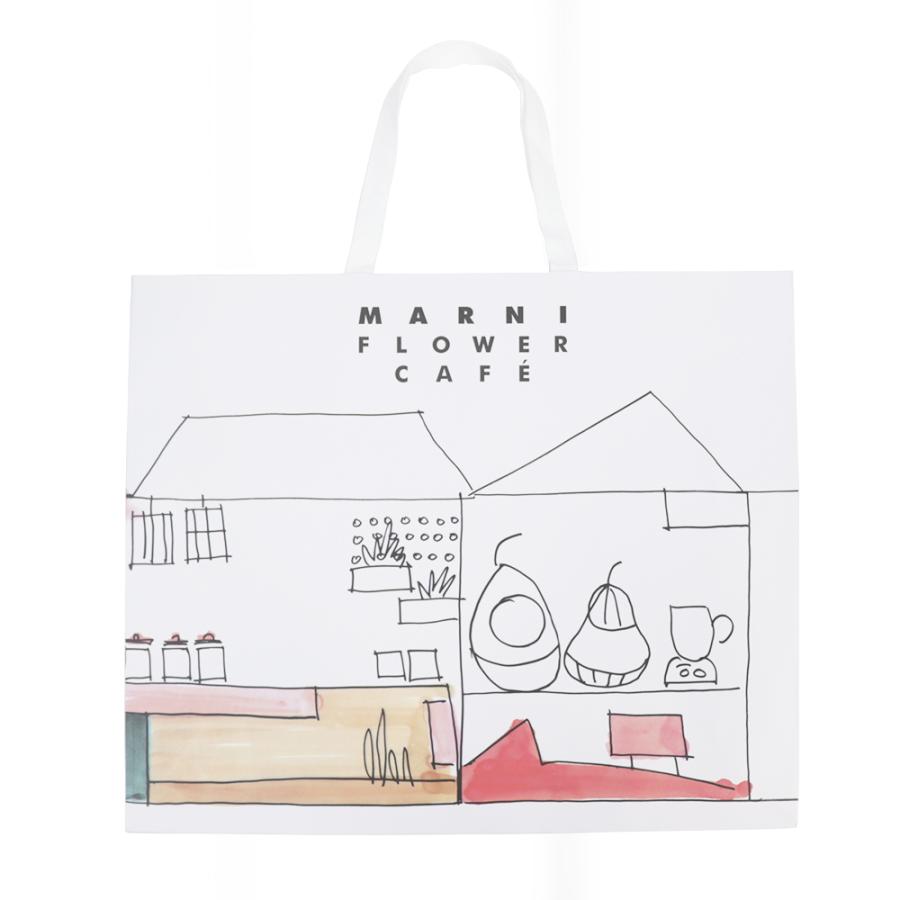 MARNI マルニフラワーカフェ バッグ ピクニックバッグ アニマル MARNI マルニフラワーカフェ バッグ ピクニックバッグ アニマル