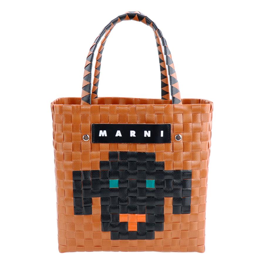 MARNI マルニフラワーカフェ バッグ ピクニックバッグ アニマル MARNI マルニフラワーカフェ バッグ ピクニックバッグ アニマル