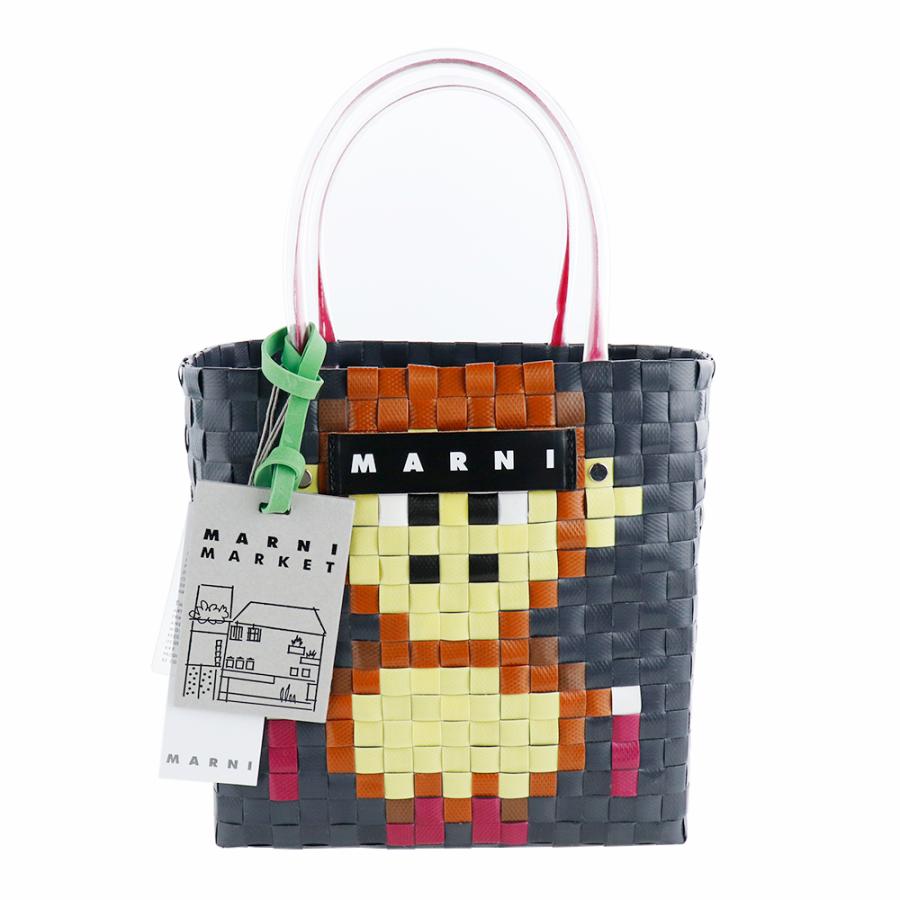 MARNI マルニ バッグ Marni Market アニマルバスケット グレー MARNI マルニ バッグ Marni Market アニマルバスケット グレー