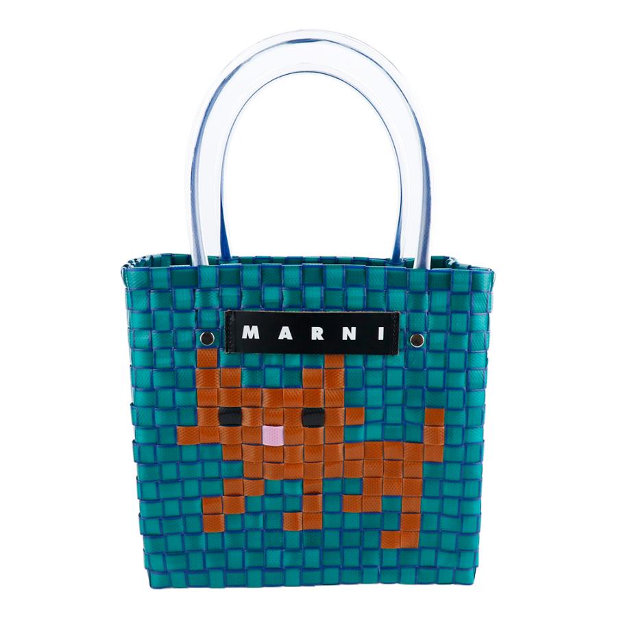 MARNI マルニ バッグ Marni Market アニマルバスケット グリーン MARNI マルニ バッグ Marni Market アニマルバスケット グリーン