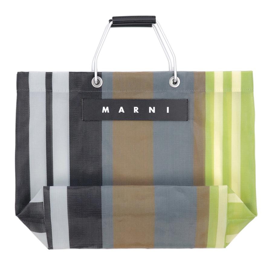 MARNI（マルニ） トートバッグ ストライプバッグ メッシュ ナイロン