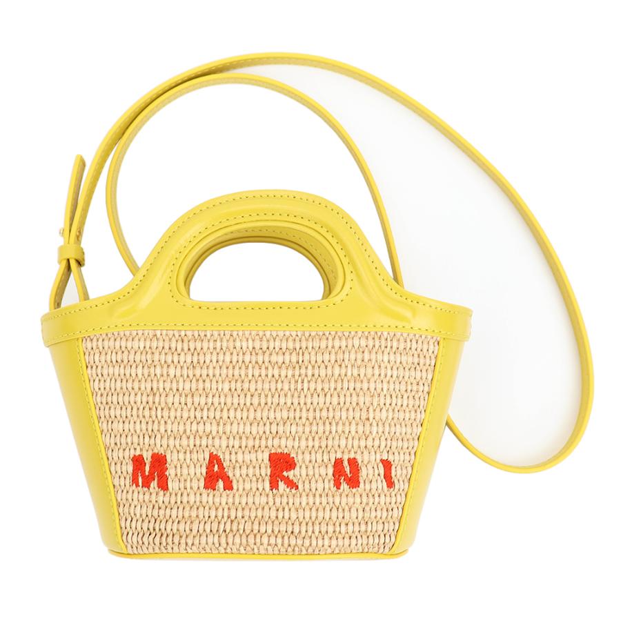 MARNI マルニ バッグ TROPICALIA トロピカリア レザー&ラフィア MARNI マルニ バッグ TROPICALIA トロピカリア レザー&ラフィア