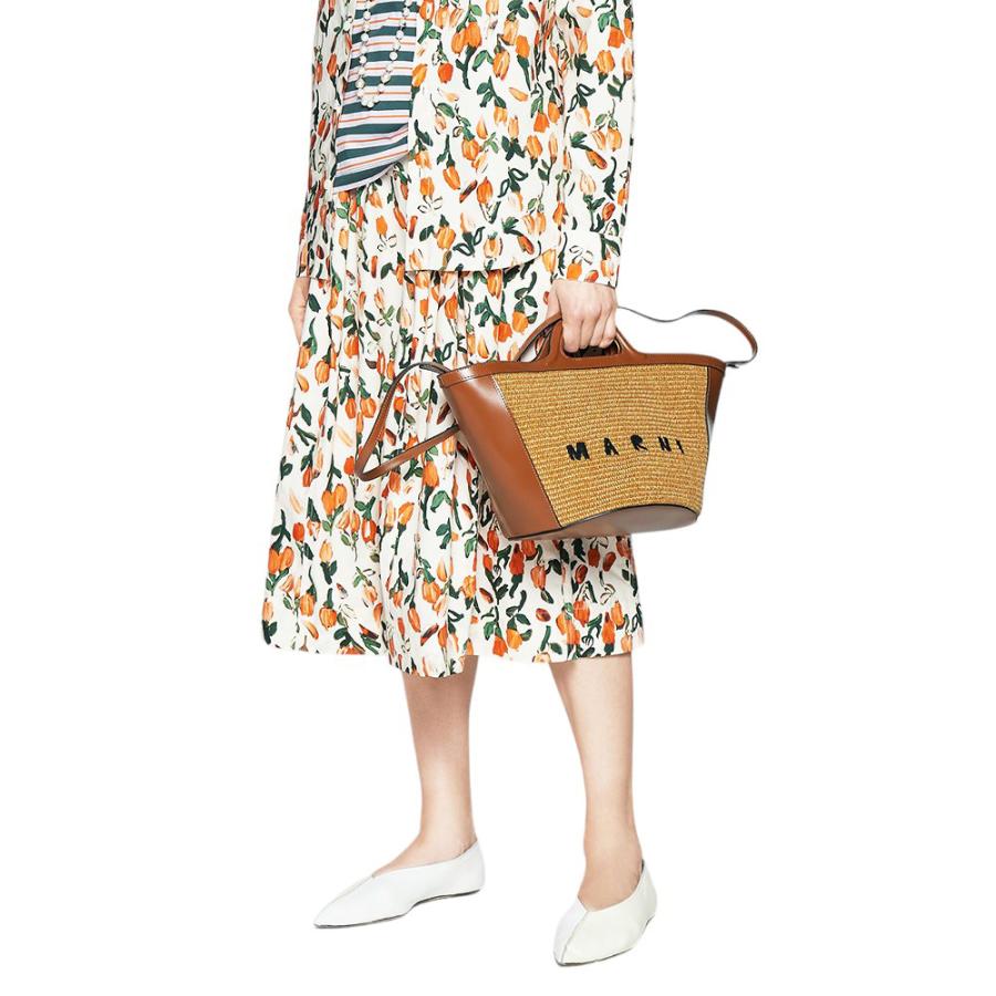 MARNI マルニ バッグ TROPICALIA トロピカリア レザー&ラフィア MARNI マルニ バッグ TROPICALIA トロピカリア レザー&ラフィア