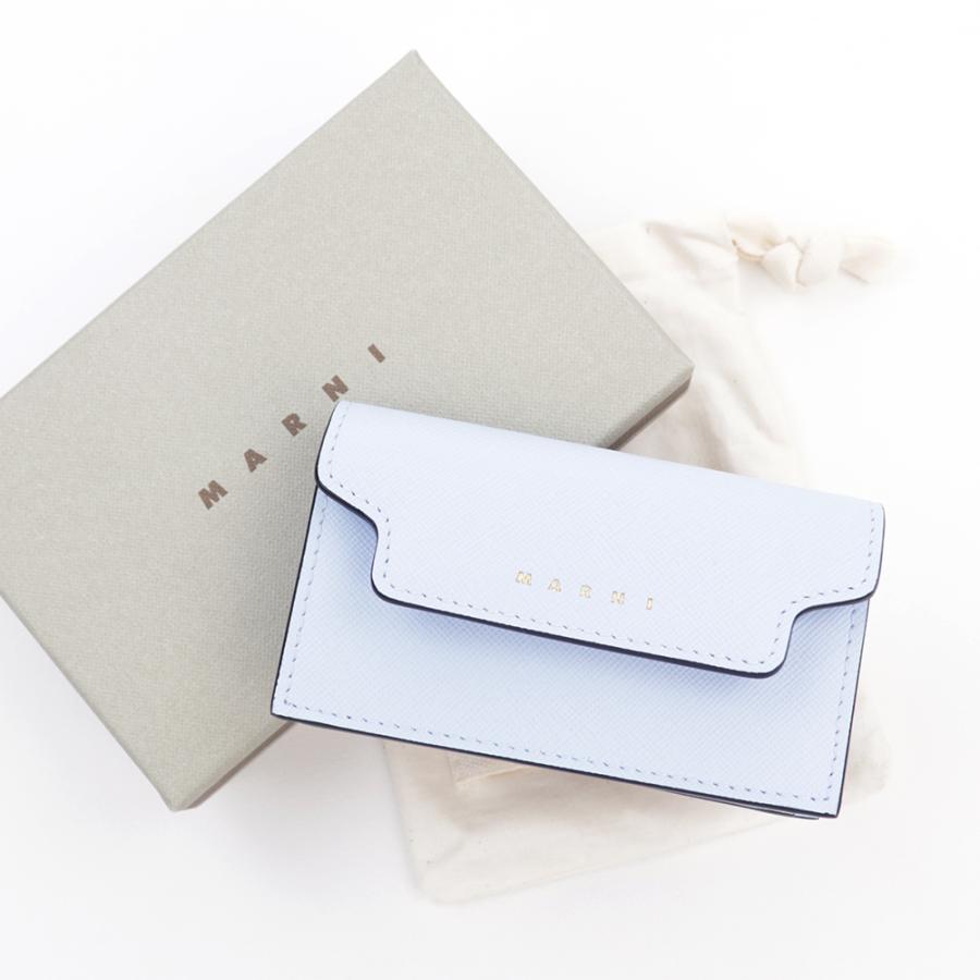 MARNI（マルニ） カードケース 名刺入れ 定期入れ パスケース ライト