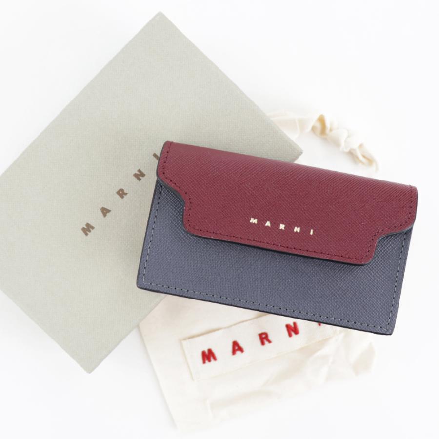 マルニ カードケース MARNI 名刺入れ 定期入れ パスケース ディープ