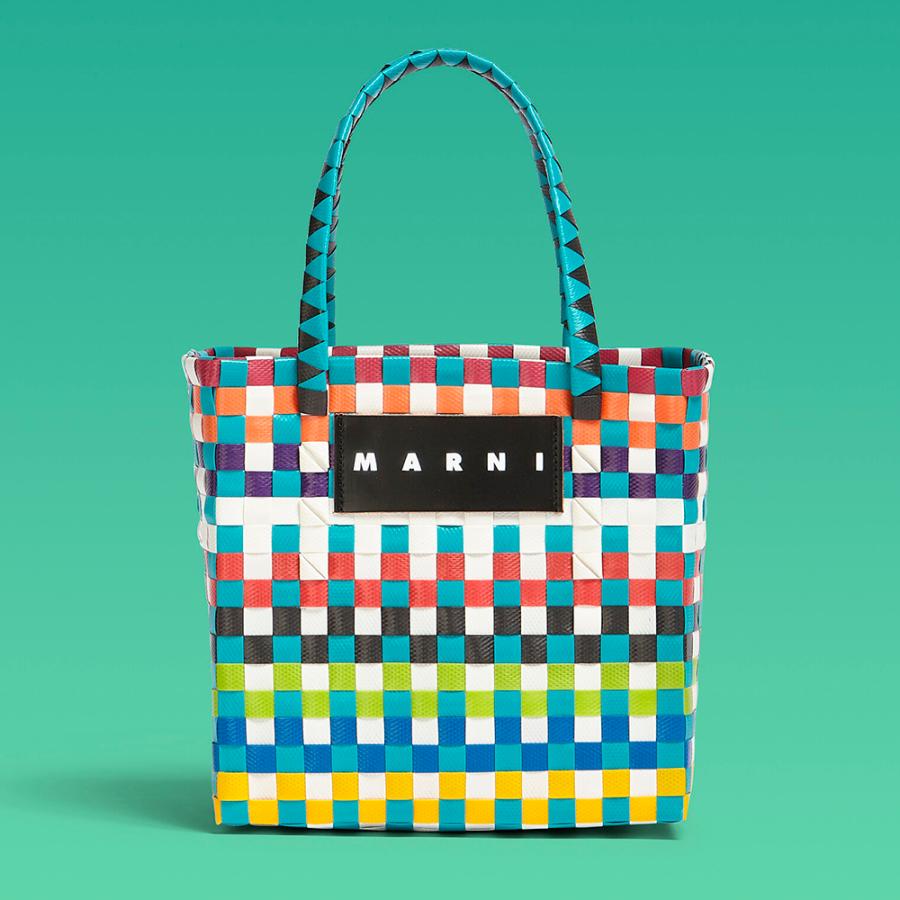 MARNI マルニ トートバッグ かごバッグ 編み込み SHMH006A01 MARNI マルニ トートバッグ かごバッグ 編み込み SHMH006A01