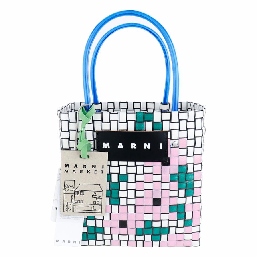MARNI マルニ バッグ ピクニック フラワーカフェ トートバッグ MARNI マルニ バッグ ピクニック フラワーカフェ トートバッグ