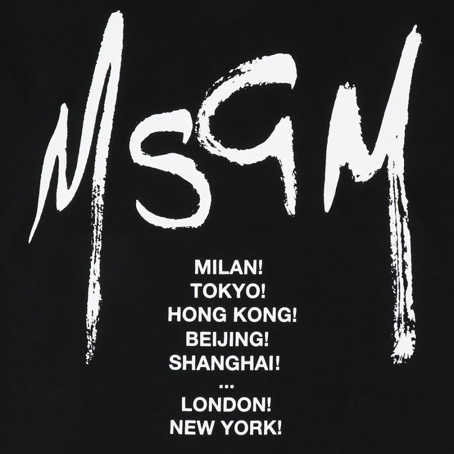 MSGM Tシャツ 半袖 エムエスジーエム 2641MDM174 195298 99 MSGM Tシャツ 半袖 エムエスジーエム 2641MDM174 195298 99