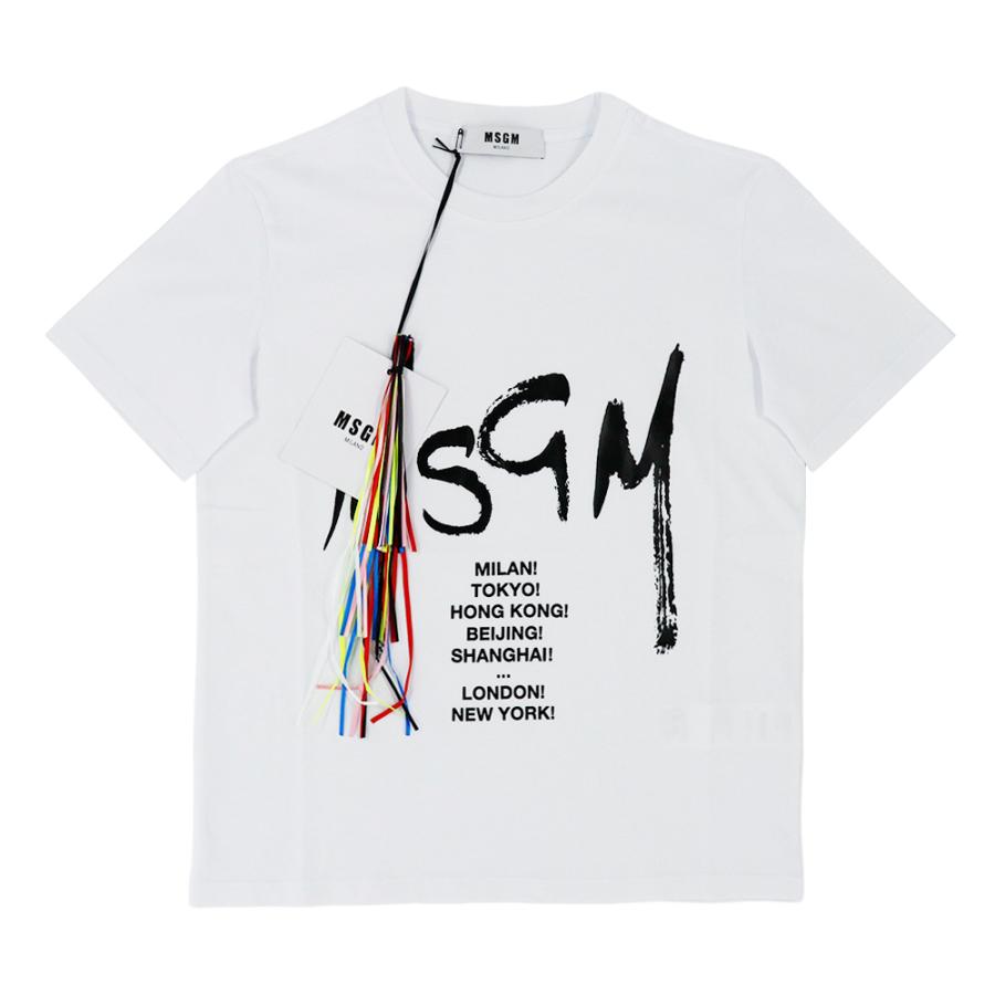 MSGM Tシャツ 半袖 エムエスジーエム 2641MDM174 195298 01 MSGM Tシャツ 半袖 エムエスジーエム 2641MDM174 195298 01