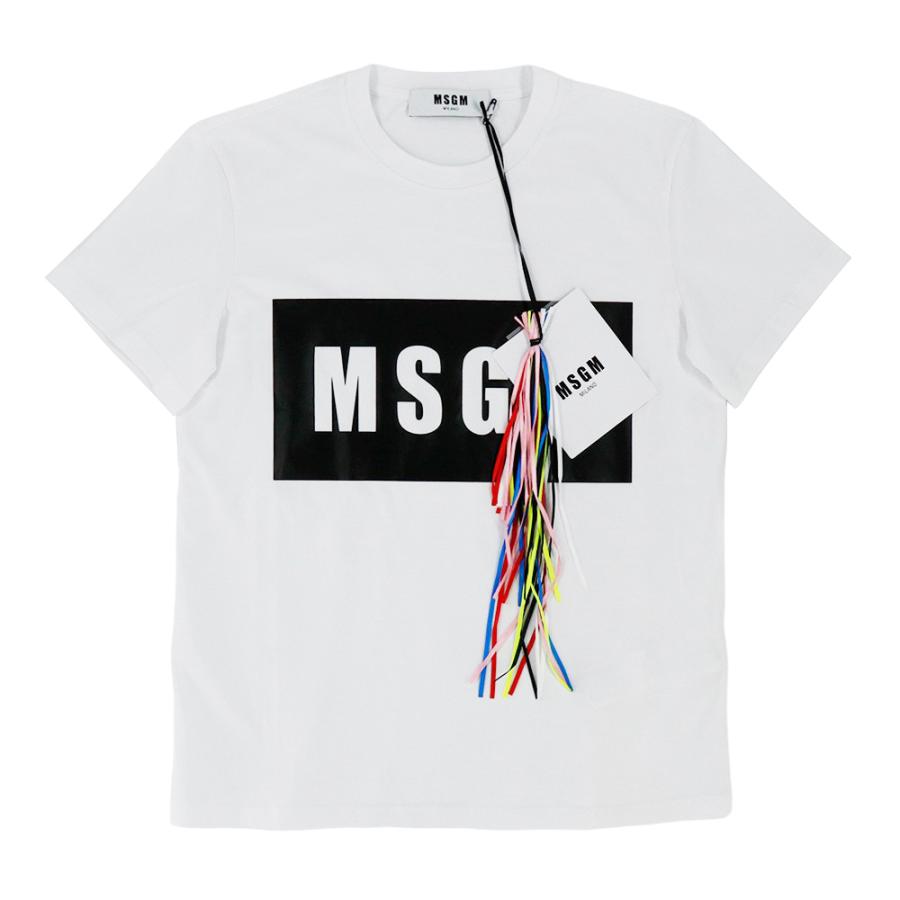 MSGM Tシャツ 半袖 エムエスジーエム トップス ブラック MSGM Tシャツ 半袖 エムエスジーエム トップス ブラック